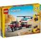 Preview: 31146 | Flatbed Truck with Helicopter