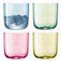 Preview: L.S.A. | G977-15-294 | Polka Water Glass 420 ml Set of 4 Pieces