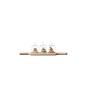 Preview: L.S.A. | G1079-10-301 | Paddle Serving Dome Set of 3 Pieces