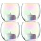 Preview: L.S.A. | G570-06-916 | Pearl Tealight Holder Ø 6.8 cm Set of 4 Pieces