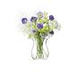 Preview: L.S.A. | G1544-23-301 | Flower Open Posy Vase 23cm