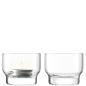 Preview: L.S.A. | G1550-06-835 | Utility Tealight Holder 6cm Set of 2 Pieces