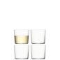 Preview: L.S.A. | G060-09-992A | Gio Glass Tumbler Low 310 ml Set of 4 Pieces