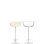 Preview: L.S.A. | G1557-07-301 | Champagne Theatre Champ. Saucer 210 ml Set of 2 Pieces