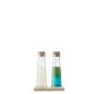 Preview: L.S.A. | G1622-07-304 | Gio Line Bottle Set and Cork Stoppers and Beech Base 200 ml