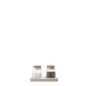 Preview: L.S.A. | G1623-07-304 | Gio Line Container Set and Cork Stoppers and Beech Base 8.5 cm