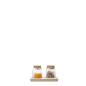 Preview: L.S.A. | G1623-07-304 | Gio Line Container Set and Cork Stoppers and Beech Base 8.5 cm