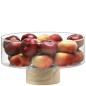 Preview: L.S.A. | G1633-25-301 | Lotta Pedestal Bowl Clear and Ash Base 25 cm