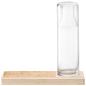 Preview: L.S.A. | G1676-00-301 | Plateau Carafe Set L28 cm Clear/Ash/Cork *