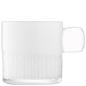 Preview: L.S.A. | G1708-09-136 | Handle Tealight Holder H9 cm Milk White