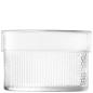 Preview: L.S.A. | G1712-12-148 | Wicker Container & Lid Ø 19 cm/H12,5 cm Clear