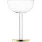 Preview: L.S.A. | G1714-07-943 | Luca Coupe Glass 200 ml Gold x 2