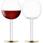 Preview: L.S.A. | G1714-11-943 | Luca Wine Goblet 320 ml Gold x 2