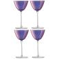 Preview: L.S.A. | G1619-07-887 | Aurora Martini Glass 195 ml Polar Violet x 4