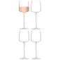 Preview: L.S.A. | G1720-13-301 | Metropolitan Wine Glass 350 ml Clear x 4