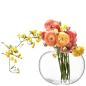 Preview: L.S.A. | G1722-20-301 | Flower Curved Bouquet Vase H20 cm Clear