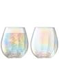 Preview: L.S.A. | G1331-15-401B | Pearl Tumbler 14oz Mother of Pearl x 2
