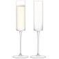 Preview: L.S.A. | G1070-05-301B | Otis Champagne Flute 5oz Clear x 2