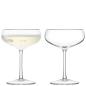 Preview: L.S.A. | G1154-08-991B | Wine Champagne Saucer 7oz Clear x 2