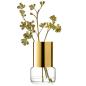 Preview: L.S.A. | G1746-17-358 | Aurum Vase H17cm Clear/Gold