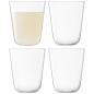Preview: L.S.A. | G1747-14-301 | Arc Tumbler 380ml Clear Set of 4 Pieces