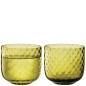 Preview: L.S.A. | G1749-11-387 | Dapple Tumbler 300m Woodland Green Set of 2 Pieces
