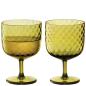 Preview: L.S.A. | G1750-12-387 | Dapple Wine Glass 325ml Woodland Green Set of 2 Pieces