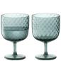 Preview: L.S.A. | G1750-12-165 | Dapple Wine Glass 325ml Water Blue Set of 2 Pieces