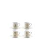 Preview: L.S.A. | G008-01-992 | Chevron Coffee Cup & Saucer 100 ml Assorted Set of 4 Pieces