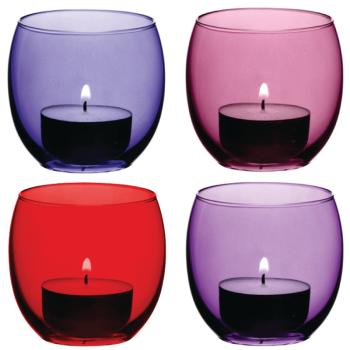 L.S.A. | G570-06-590 | Coro Tealight Holders Set of 4 Pieces
