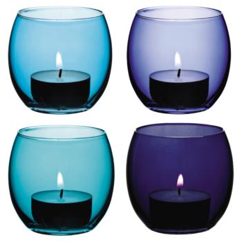 L.S.A. | G570-06-714 | Coro Tealight Holders Set of 4 Pieces