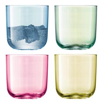 L.S.A. | G977-15-294 | Polka Water Glass 420 ml Set of 4 Pieces