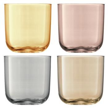 L.S.A. | G977-15-960 | Polka Water Glass 420 ml Set of 4 Pieces