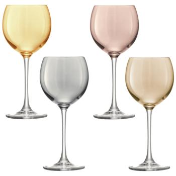 L.S.A. | G932-14-960 | Polka Wine Glass 400 ml Set of 4 Pieces