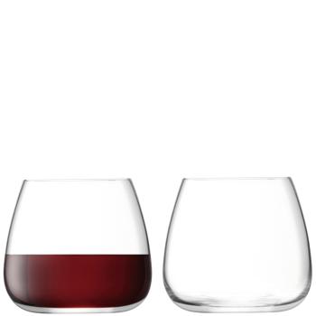 L.S.A. | G1425-14-191 | Wine Culture Stemless Wine Glass 385 ml Set of 2 Pieces