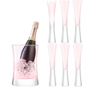 L.S.A. | G1372-00-436 | Moya Blush Serving Set of 7 Pieces