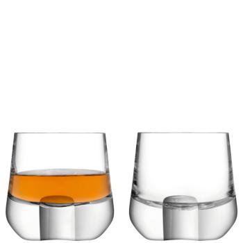 L.S.A. | G1519-06-333 | Whisky Cut Tumbler 180 ml Set of 2 Pieces
