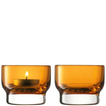 L.S.A. | G1550-06-835 | Utility Tealight Holder 6cm Set of 2 Pieces