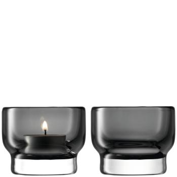 L.S.A. | G1550-06-970 | Utility Tealight Holder 6cm Set of 2 Pieces