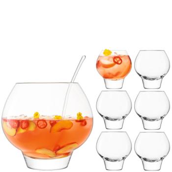 L.S.A. | G1570-00-301 | Rum Punchbowl Set of 6 Pieces