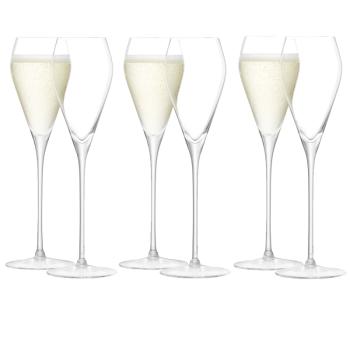 L.S.A. | G1309-10-301A | Wine or Prosecco Glass 250ml Set of 6 Pieces