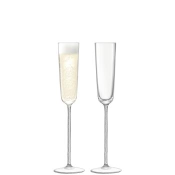 L.S.A. | G1555-04-155 | Champagne Theatre Champ. Flute 120ml Set of 2 Pieces
