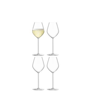 L.S.A. | G1620-10-301 | Borough Champagne Tulip Glass 265 ml Set of 4 Pieces