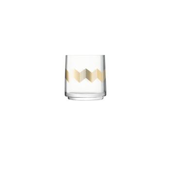 L.S.A. | G1597-14-145 | Chevron Lantern or Vase H 14 cm