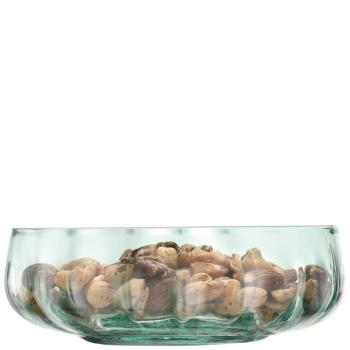L.S.A. | G1658-14-988 | Mia Low Bowl ø 15 cm Recycled/Part Optic