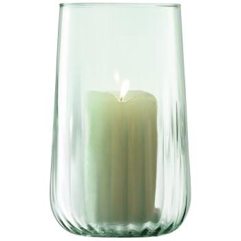 L.S.A. | G1659-25-988 | Mia Vase/Lantern H25,5 cm Recycled/Part Optic