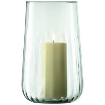 L.S.A. | G1659-33-988 | Mia Vase/Lantern H33 cm Recycled/Part Optic