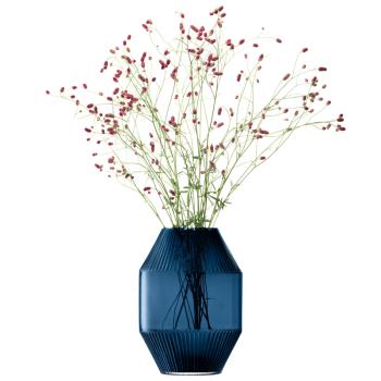 L.S.A. | G1655-37-610 | Rotunda Vase H37 cm Sapphire