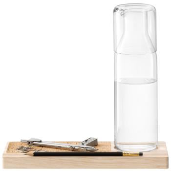 L.S.A. | G1676-00-301 | Plateau Carafe Set L28 cm Clear/Ash/Cork *