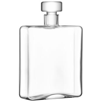 L.S.A. | G1688-36-301 | Cask Whisky Oblong Decanter 1 liter Clear